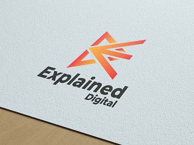 Explained Digital - Logo Design @branding @logodesign