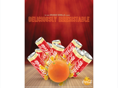 CocaCola AD advertising branding image photography typography