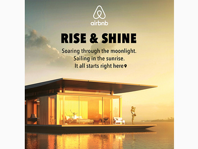 AIRBNB advertising art design image photography poster typography