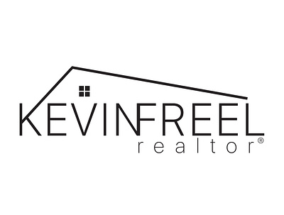 Kevin Freel Logo art illustration real estate realestate realtor typography vector