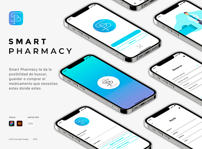 Smart Pharmacy | UI/UX Design design ui ux web