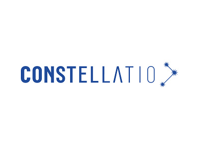 Constellatio branding design flat illustrator logo minimal typography vector visual identity