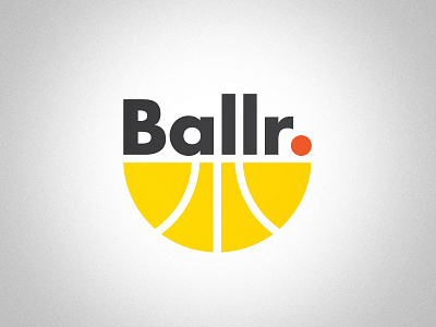 Ballr Logo branding logo
