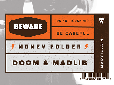 Madvillain - Money Folder doom madlib madvillain mf doom rogie stones throw