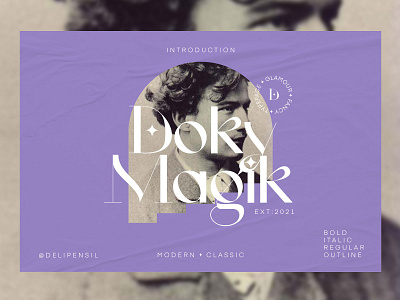 Doky Classic Modern Typeface