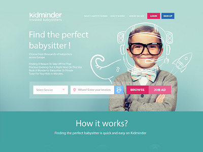 Kidminder Website