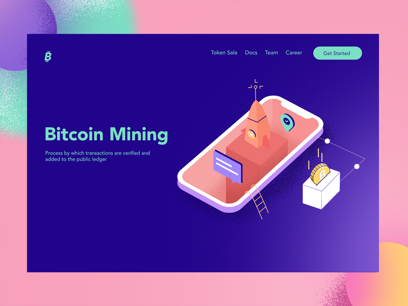 Bitcoin Mining By Delip Nugraha On Dribbble - 