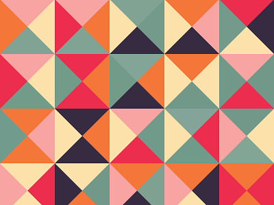 Geometric Pattern (orange, yellow, blue, green, pink) colorful art decoration designs graphics illustraion pattern vector
