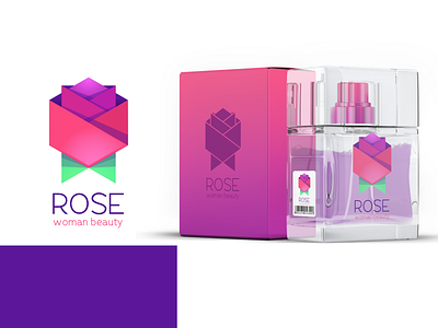 rose logo app branding colorful design flat happy icon illustration illustrator logo post vector