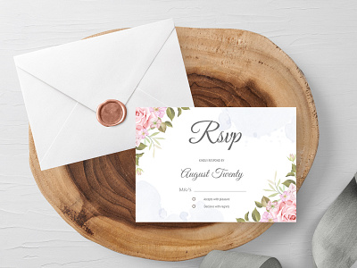 wedding invitation set with beautiful flowers and leaves beautiful border bouquet card decoration decorative design elegant floral flower frame illustration invitation invite leaf rose set vector vintage wedding