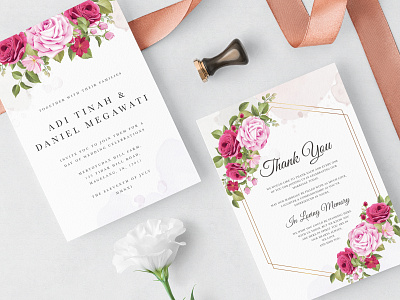 Beautiful Wedding invitation Floral template art background beautiful card decoration decorative design elegant floral flower frame greeting illustration invitation invite spring template vector vintage wedding