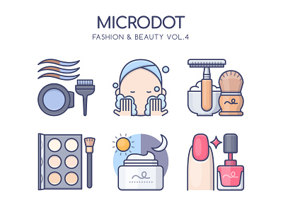 Fashion & Beauty Vol.4 beauty branding cosmetics design fashion graphicdesign icon illustration logo ui vector web