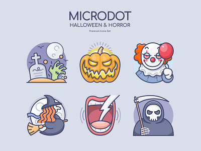 Halloween & Horror design halloween icon illustration ui vector web