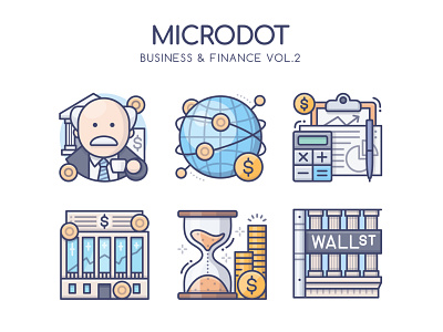 Business & Finance Vol.2 business finance graphicdesign icon illustration ui vector