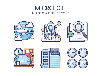 Business & Finance Vol.3 business design finance icon illustration ui vector