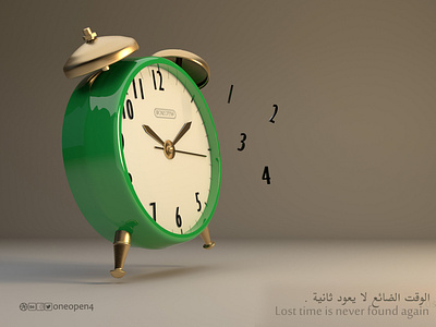 Alarm-Clock 3d 3d art cinema 4d cinema4d clock creative time timer