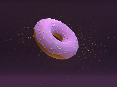 Donuts cinema4d coffee cup design designs donuts doughnut firstshot food