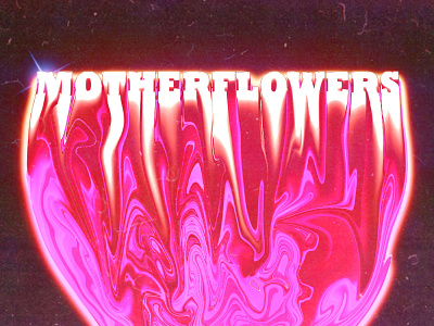 Motherflowers art artist cover coverart design music typo typography