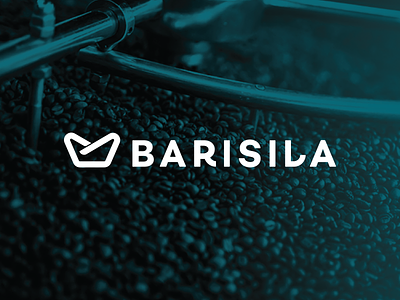 Barisila Coffee Roasters Logo beans branding coffee graphic design logo logogram minimalism
