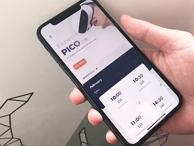 Pico-VR animation app design mobile ui ux