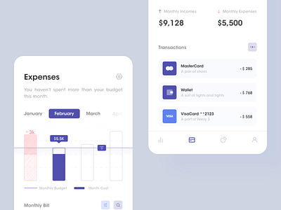 Bill management system-bank-1 by JIANGGM🍿 for UIGREAT Studio on Dribbble