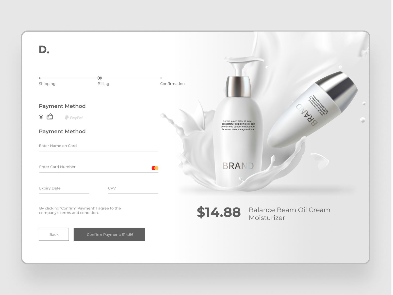 E-commerce Check Out Page by Darey Ayankoya on Dribbble