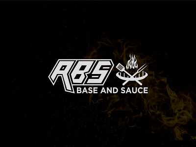 RBS BASE AND SAUCE base logo bbq restaurant bbqlogo creative design custom logo graphic design lettermark lettermarklogo logo design minimalist logo modren logo professional logo redesign restaurant restaurant logo sauce logo unique logo