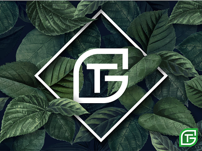 GT LETTER WITH LEAFT LOGO