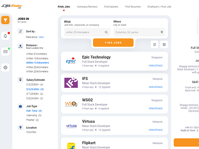Jobs Finder