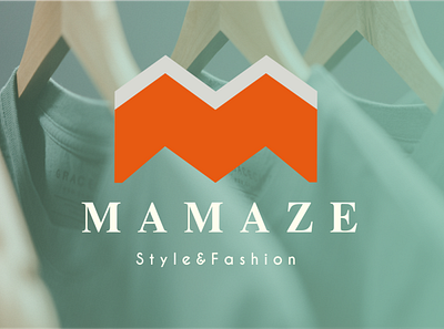 Logo MAMAZE brand brand design branding branding and identity design fashion logo logo design logos style tranding