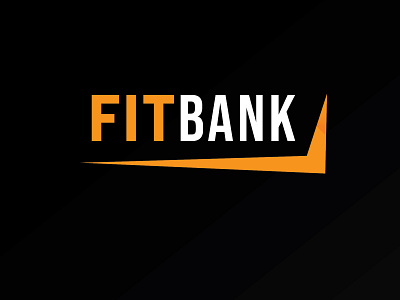 fit bank agency app logo design art direction brand identity branding corporate creative digital gradient illustration logo branding logo design modern logo typography vector wordmark