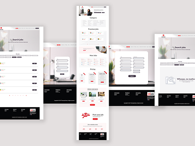 Narijobs bd adobe design marketplace minimal ui ux web website