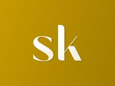 Sk logo design
