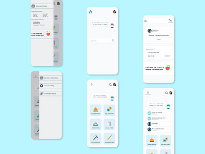 Redesign Concept: Alice Guest Application clean ui concierge hospitality hotel app ios app mobile ui product design redesign redesign concept sidebar