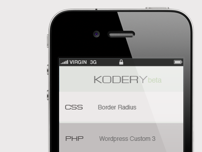 Kodery App Idea - Top app idea kodery mockup
