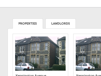 Student Property Backend Interface