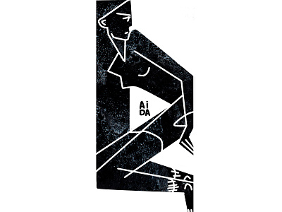 locked art artwork character design design illustration linocut