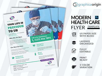 HEALTH CARE FLYER TEMPLATE