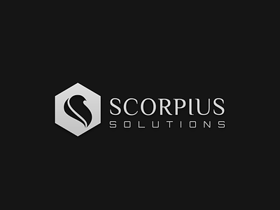 SCORPIUS | IT Solution Logo branding design illustration logo ui