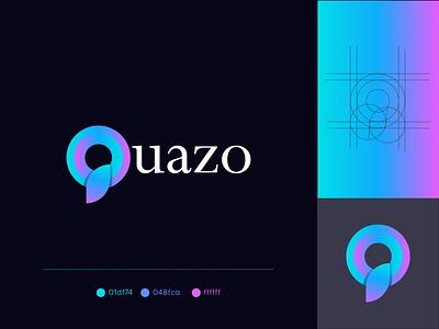 Q- Letter Logo Design 3d abstract abstract logo app icon brand identity branding clean design company branding creative creative design gradient logo graphic design graphicdesign grid logo illustration letter logo logodesign modern logo monogram