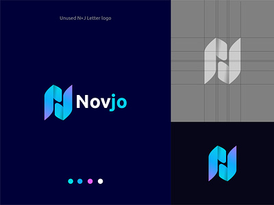 N+J Letter Logo Exploration 3d abstract abstract logo app icon brand identity branding company branding j letter letter logo logo exploration logodesign n letter