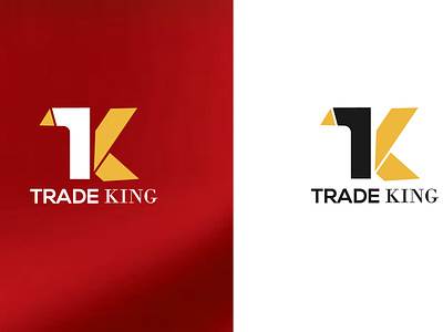 Trade King logo exploration 3d abstract abstract logo brand identity clean design colorful logo golden k letter logo k logo letter logo logodesign modern logo t logo
