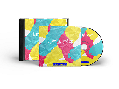Life In Color blue cd color life one pink republic yellow