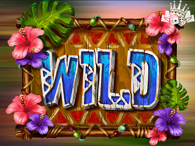 WILD Slot symbol - Wooden Board⁠ gambling game art game design graphic design mobile games art mobile games design slot art slot design slot symbol slot symbol art slot symbol design slot symbol development special slot symbol symbol design symbol developer symbol developers wild wild symbol