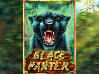 Panther Themed slot game Logotype gambling game design graphic design jungle jungle themed jungle themed slot logo design logotype logotype designer logotype developer logotype development logotypedesign nature slot game nature themed panther panther slot slot game art slot game design wild nature slot
