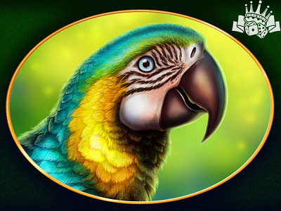 Parrot slot symbol 🦜🦜🦜 gambling game art game design graphic design parrot parrot slot parrot slot symbol parrot symbol slot symboldesign symbol art symbol design symbol designer symbol developer symbol development symbol graphics