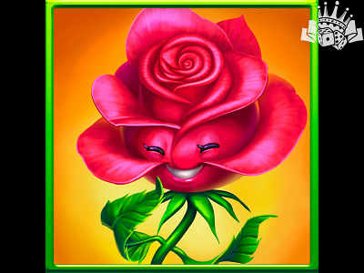 A Rose as an another slot symbol 🌹🌹🌹 ⁠ flower flower slot design flower slot development flower symbol flower themed slot gambling game art game design rose rose symbol rose symbol art rose symbol design slot art slot characters slot design slot symbol art slot symbol design