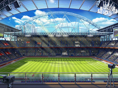 Main Background for the Soccer Slot Game background background art background design background developer background development background image game art game design game development slot development slot game graphics soccer background soccer slot soccer slot game soccer symbols soccer themed game