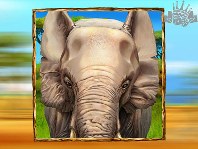 An Elephant - slot game symbol