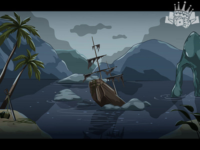Pirates slot - Game Background